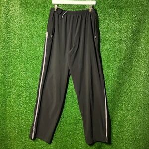 Vintage 2000s Black Nike Track Pants dri fit